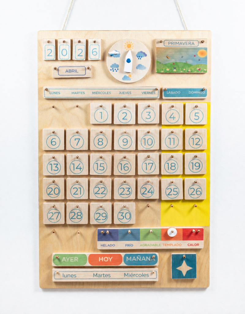 Calendario Montessori